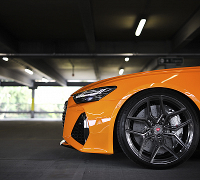 Фото дисков Vossen EVO-4R на Audi A/RS 6 (C8)