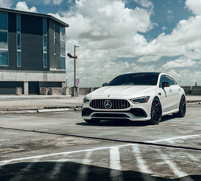 Фото дисков Vossen HF-7 на Mercedes-Benz AMG GT I