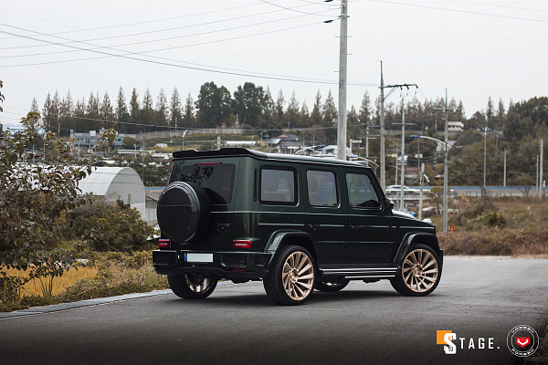 Фото дисков Vossen UV-3 Глянцевое темное золото на Mercedes-Benz G-Class III