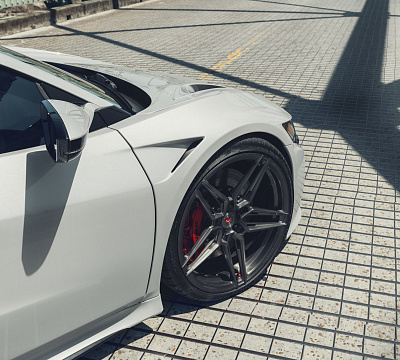 Фото дисков Vossen EVO-1R на Acura NSX II