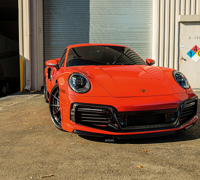 Фото дисков Strasse Wheels SV10 Deep Concave Duoblock на Porsche 911 VIII