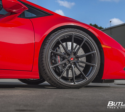 Фото дисков Vossen M-X2 на Lamborghini Huracan