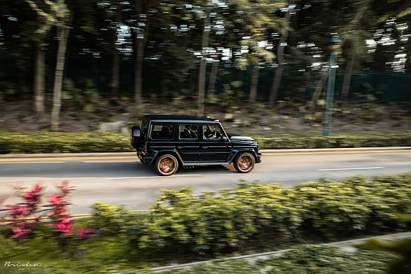 Фото дисков Brixton Forged VL4 Глянцевая медь на Mercedes-Benz G-Class III