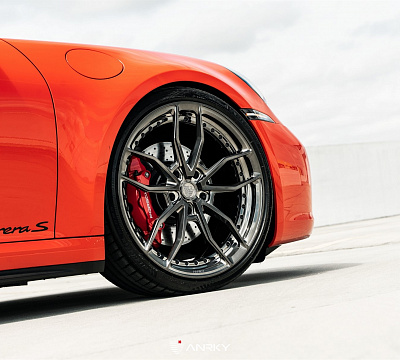 Фото дисков Anrky AN21 на Porsche 911 VIII
