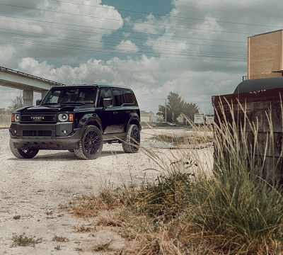 Фото дисков Vossen HF6-5 на Toyota Land Cruiser Prado 250