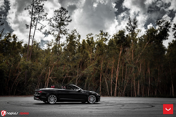 Фото дисков Vossen VFS-10 Серебро на Audi A/S/RS 5 (F5)