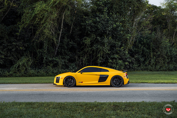 Фото дисков Vossen EVO-3 Черный сатин на Audi R8 (4S)