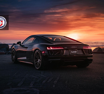 Фото дисков HRE P104 на Audi R8 (4S)