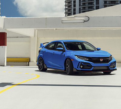 Фото дисков Vossen HF-5 на Honda Civic Type R FK8