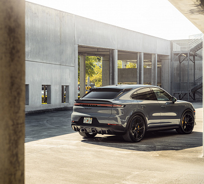 Фото дисков Vossen EVO-3 на Porsche Cayenne III