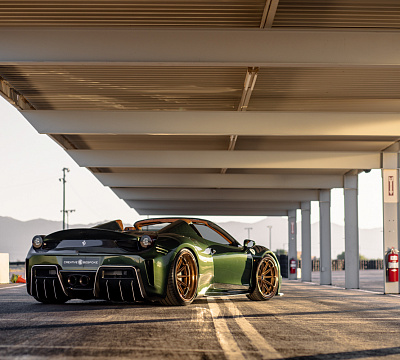 Фото дисков Brixton Forged R11-RS на Ferrari 458