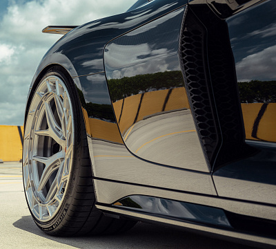 Фото дисков Vossen LC3-01T на Audi R8 (4S)