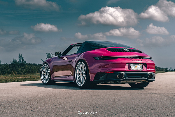 Фото дисков Anrky RS1 Глянцевый лак на Porsche 911 VIII