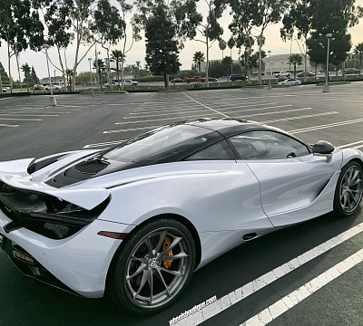 Фото дисков HRE S204H на McLaren 720S