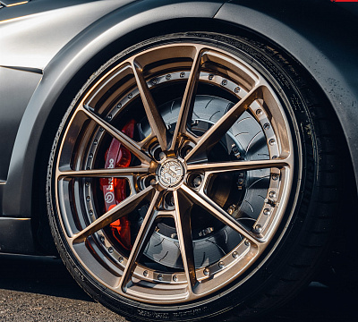 Фото дисков Anrky AN28 на Mercedes-Benz CLS (C218)