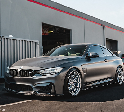 Фото дисков HRE R101 Lightweight на BMW 4/M4 (F32/F82)