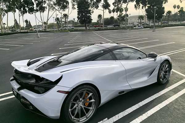 Фото дисков HRE S204H Сатиновый тонированный лак на McLaren 720S