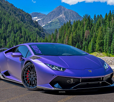 Фото дисков Strasse Wheels SV15T Deep Concave FS на Lamborghini Huracan