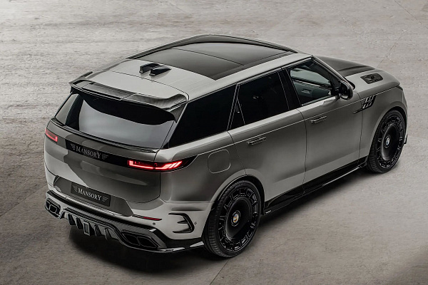 Фото дисков Mansory FD.15 Черный глянец на Range Rover Sport III
