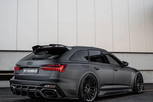 Фото дисков ST Wheels ST22 Черный глянец на Audi A/RS 6 (C8)