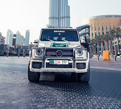 Фото дисков BRABUS Monoblock R (Platinum Edition) на Mercedes-Benz G-Class II