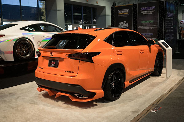 Фото дисков HRE P104 Черный глянец на Lexus NX I