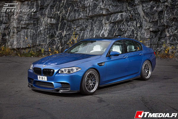 Фото дисков HRE C100 Глянцевый графит на BMW 5/M5 (F10)