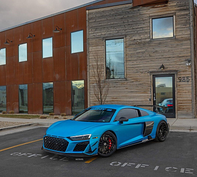 Фото дисков Strasse Wheels SV15FF Deep Concave FS на Audi R8 (4S)