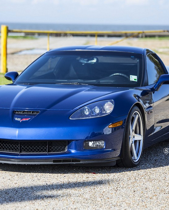 Фото дисков S5 Deep Concave Глянцевый лак на Chevrolet Corvette C6