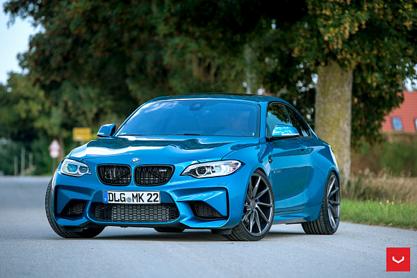 Фото дисков Vossen CVT Глянцевый графит на BMW 2/M2 (F22/F87)