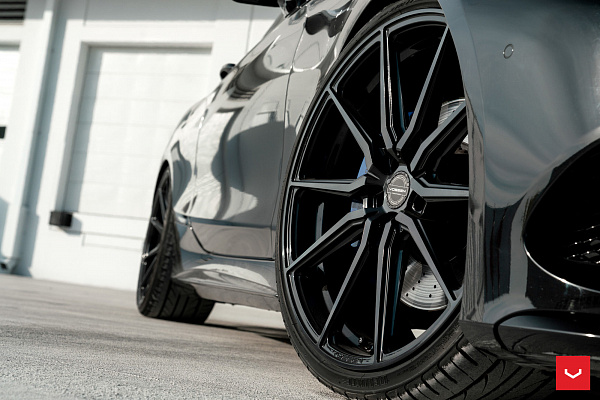 Фото дисков Vossen HF-3 Черный глянец на Mercedes-Benz S-Class (W222, C217)