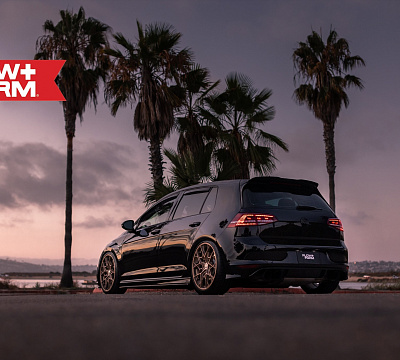 Фото дисков HRE FF10 на Volkswagen Golf VIII