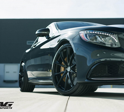 Фото дисков HRE P204 на Mercedes-Benz S-Class (W222, C217)