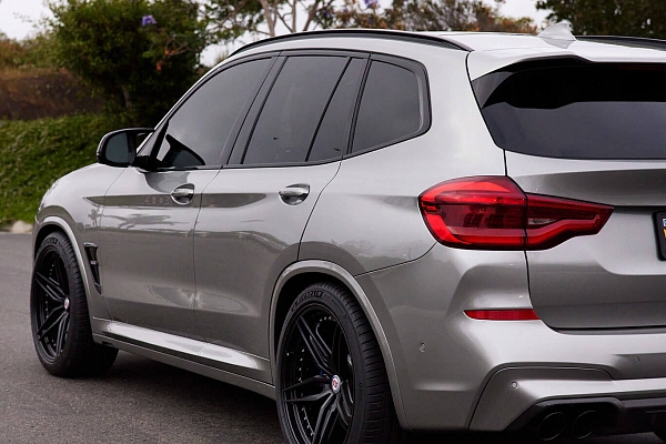 Фото дисков HRE S107SC Черный сатин на BMW X3/X3 M (G01/F97)