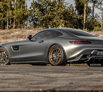 Фото дисков Strasse Wheels SM7 Deep Concave FS на Mercedes-Benz AMG GT I