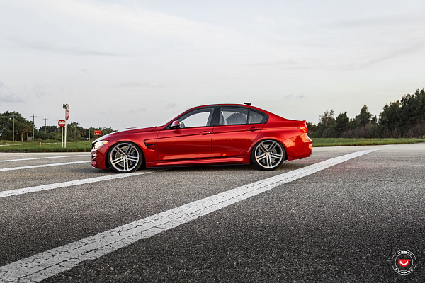 Фото дисков Vossen CG-203 Сатиновый лак на BMW 3/M3 (F3x/F80)