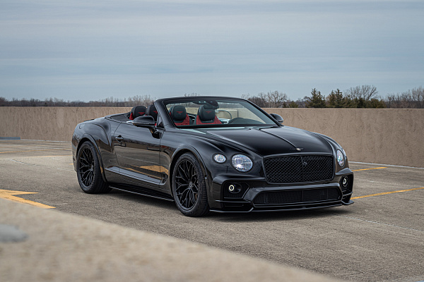 Фото дисков Brixton Forged CM6-R Черный сатин на Bentley Continental GT III