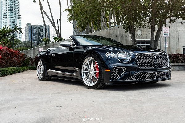 Фото дисков Anrky AN28 Полированный лак на Bentley Continental GT III