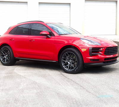 Фото дисков HRE FF01 на Porsche Macan I