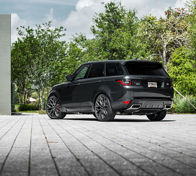 Фото дисков Vossen HF-2 на Land Rover Range Rover Sport II