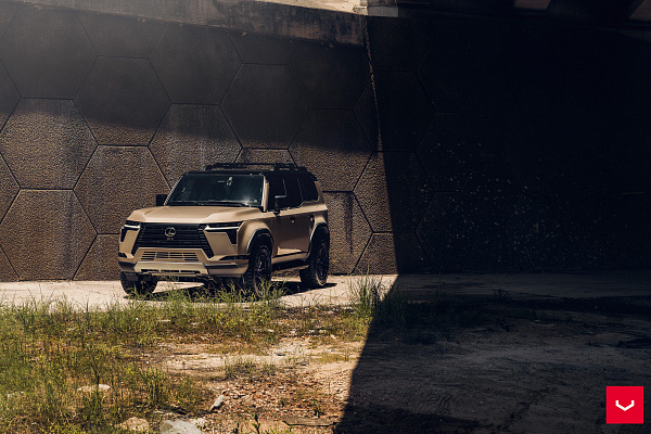 Фото дисков Vossen HFX-1 (6-Lug) Черный глянец на Lexus GX III
