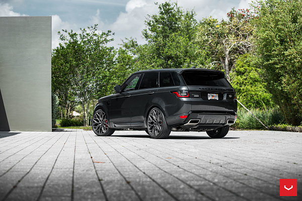 Фото дисков Vossen HF-2 Глянцевый тонированный лак на Range Rover Sport II