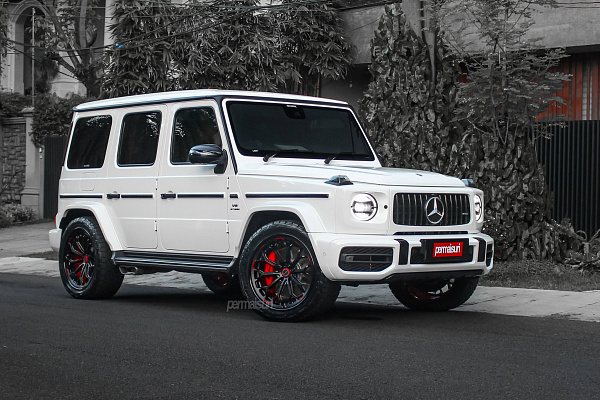 Фото дисков Brixton Forged CM6-RS Черный сатин на Mercedes-Benz G-Class III