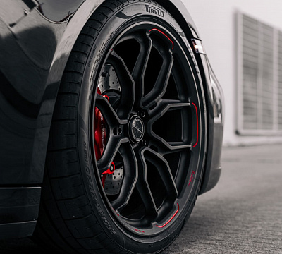 Фото дисков Brixton Forged CM5-RS на Porsche 911 VIII
