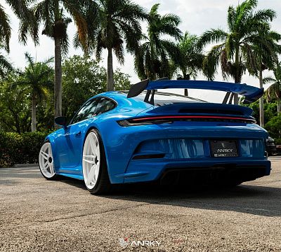 Фото дисков Anrky AN27 на Porsche 911 VIII