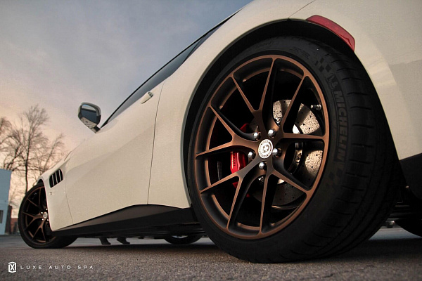 Фото дисков HRE P101 Сатиновая темная медь на Ferrari GTC4Lusso