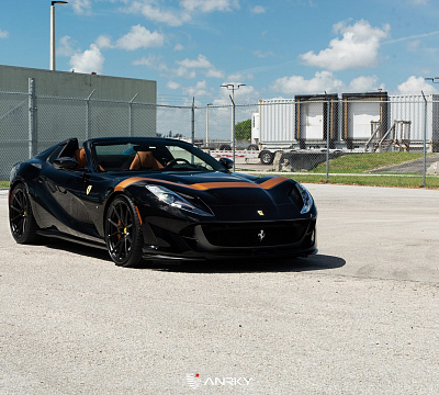 Фото дисков Anrky AN12 на Ferrari 812