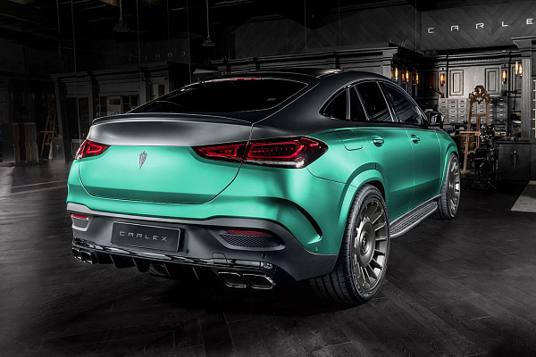 Фото дисков Carlex Design G-Falcon Сатиновый графит на Mercedes-Benz GLE II