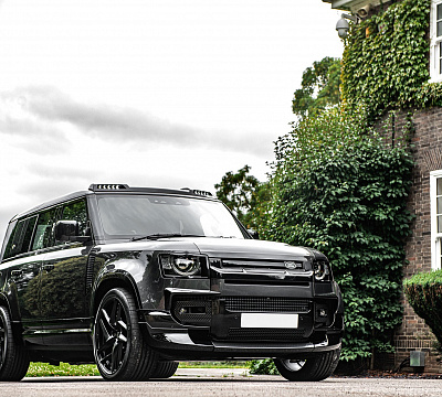 Фото дисков Kahn Type 52 RS на Land Rover Defender II