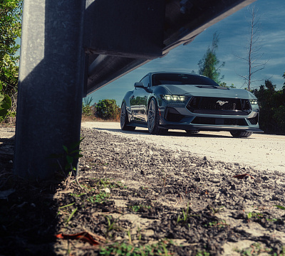 Фото дисков Vossen HF-7 на Ford Mustang VII
